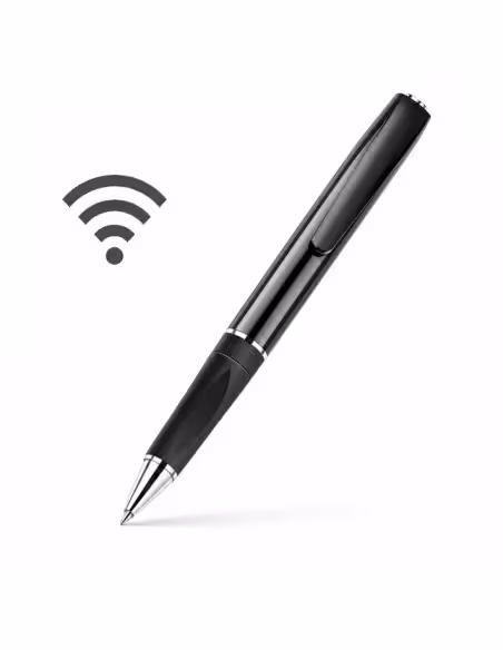 OEM QZTA57 Câmara oculta em caneta espiã Wi‑Fi. Com gravação de áudio. Para reuniões, entrevistas e negócios. 1080p Full HD