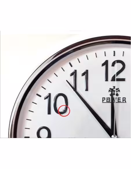 OEM QZTWIFICLOCK-W Cámara oculta espía en reloj de pared color blanco. WIFI. 1080p Full HD.