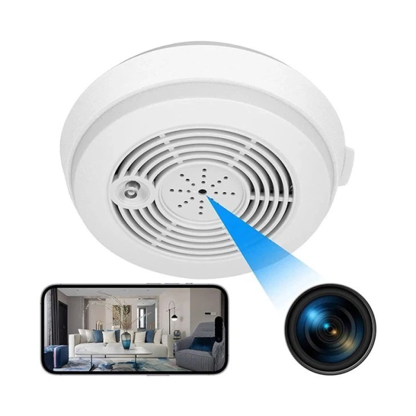 OEM QZTSC02 Câmara oculta espiã em detetor de fumo. WIFI. 1080p Full HD.