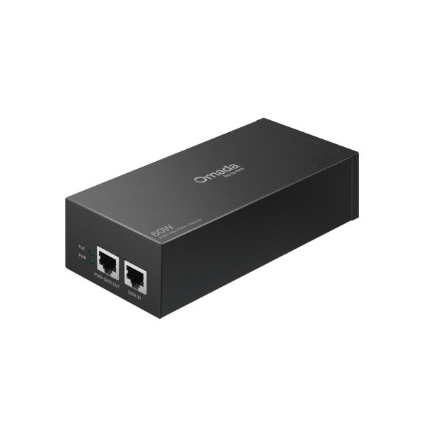 Comprar OEM POE170S CASMAR. Inyector PoE++ 60W 802.3bt/at/af con puerto RJ45 de 1Gb y cable de alimentación incluido.