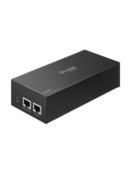 Comprar OEM POE170S CASMAR. Inyector PoE++ 60W 802.3bt/at/af con puerto RJ45 de 1Gb y cable de alimentación incluido.