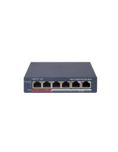 Acheter HIKVISION BASIC DS-3E1106P-EI-M HIKBASIC. Switch commercial 6 ports : 4x RJ45 PoE + 2x RJ45. PoE 60W. Easy Smart (VLAN/W