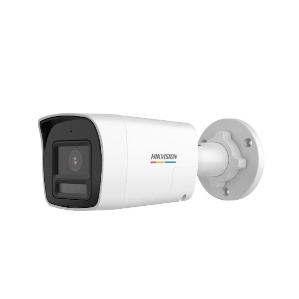 Comprar HIKVISION VALUE DS-2CE10KF0T-LTS2.8 HIKVALUE. Cámara bullet HD 4Mpx óptica fija 2.8mm IR + luz blanca 20m DWDR micrófono