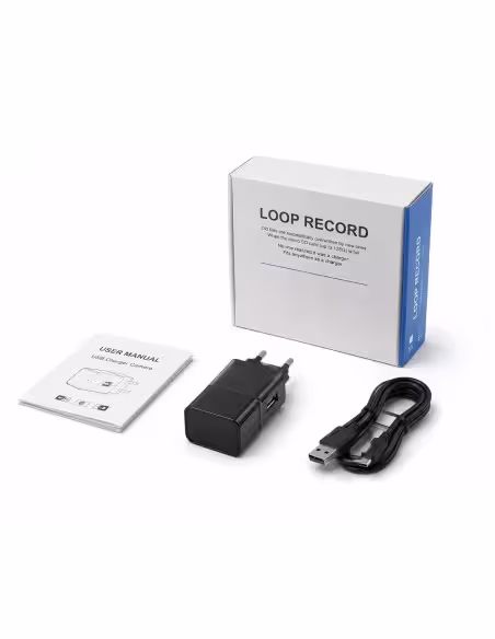OEM QZTS6 Cámara oculta espía en cargador de móvil smartphone USB . Con WIFI. 1080p Full HD