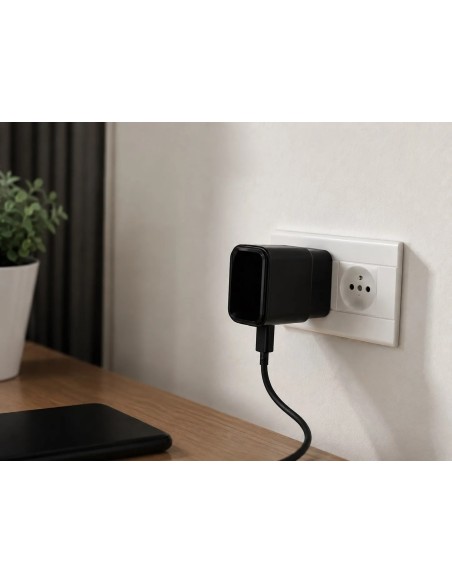 OEM QZTS6 Telecamera spia nascosta nel caricatore del cellulare smartphone USB. Con Wi‑Fi. 1080p Full HD