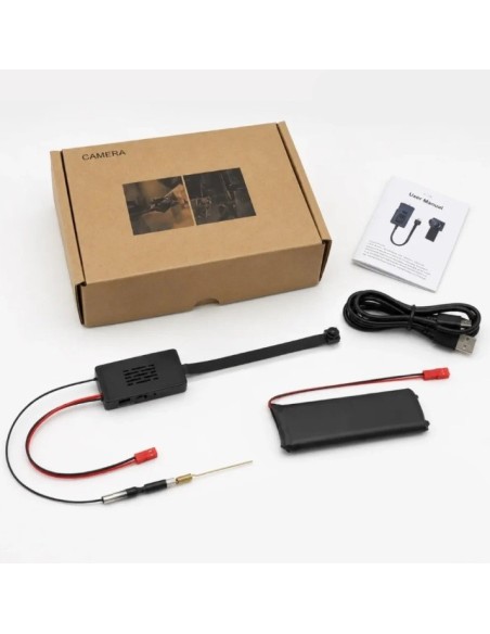 OEM Kit QZTC10 caméra cachée espion DIY. Wi‑Fi. Tuya. 1080p Full HD