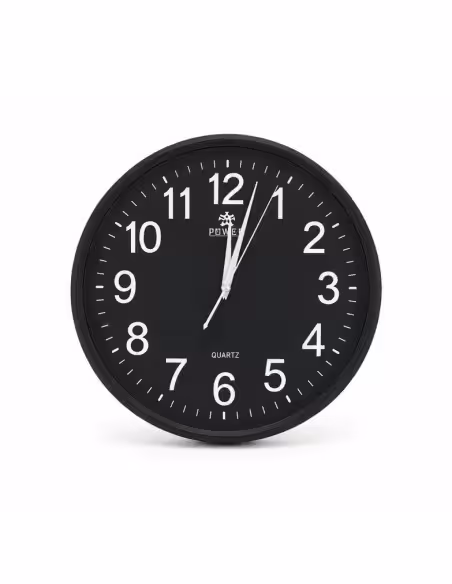 OEM QZTWIFICLOCK-B Cámara oculta espía en reloj de pared color negro. WIFI. 1080p Full HD.
