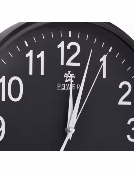 OEM QZTWIFICLOCK-B Cámara oculta espía en reloj de pared color negro. WIFI. 1080p Full HD.