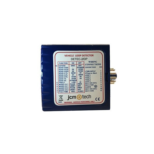 Comprar JCM DETEC-2-DP JCM. Detector doble canal para seguridad perimetral y control de accesos alta fiabilidad y reduccion de f