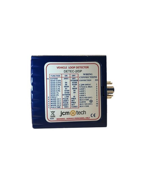 Comprar JCM DETEC-2-DP JCM. Detector doble canal para seguridad perimetral y control de accesos alta fiabilidad y reduccion de f