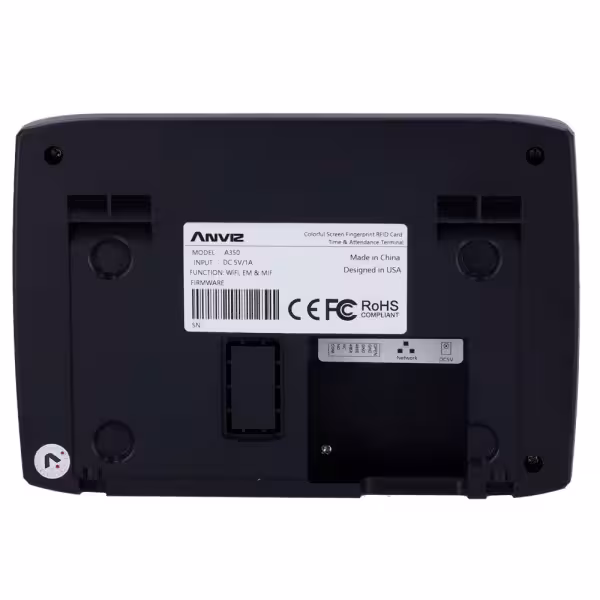 Comprar ANVIZ A350-BT-4G Control de presencia - Huella, tarjeta EM/MF y PIN - 3.000 usuarios | 100.000 registros - TCP/IP, 4G, B