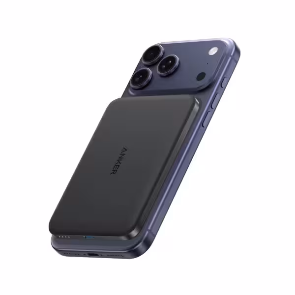 Comprar ANKER ANK-1665-B Anker Mini Power Bank - Capacidad 5000mAh  - Entrada 1x USB-C  - Salidas USB-C e inalámbrica - Carga 2 