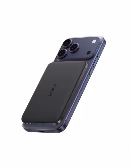 Comprar ANKER ANK-1665-B Anker Mini Power Bank - Capacidad 5000mAh  - Entrada 1x USB-C  - Salidas USB-C e inalámbrica - Carga 2 