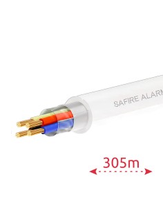 Comprar SAFIRE CA4-305-PVC-ECA-WHITE 4 conductores de señal - Conductor Aluminio recubierto de Cobre - Rollo de 305 metros - Cer 2