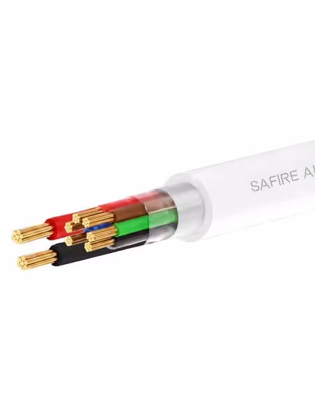 Comprar SAFIRE CA6P2-305-H-CCA-WHITE 6 conductores de señal + 2 de alimentación - Conductor Aluminio recubierto de Cobre - Panta