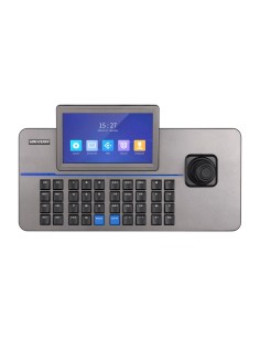 Acheter HIKVISION DS-1105KI(B) Clavier IP Hikvision - Double interface : directe ou réseau - Écran tactile LCD 7" 1024x600 - Rés