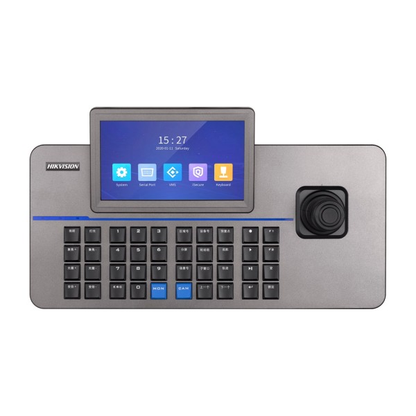 Acheter HIKVISION DS-1105KI(B) Clavier IP Hikvision - Double interface : directe ou réseau - Écran tactile LCD 7" 1024x600 - Rés