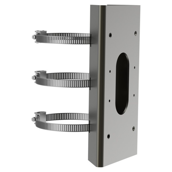 Comprar HIKVISION DS-1475ZJ-SUS/BJZ Soporte de poste  - 250(Al) x 127 (An) x 167.6 (Fo) mm - Acero Inoxidable SUS304 - Apto para