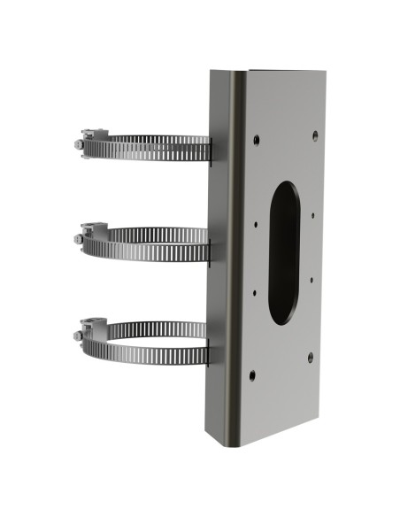 Comprar HIKVISION DS-1475ZJ-SUS/BJZ Soporte de poste  - 250(Al) x 127 (An) x 167.6 (Fo) mm - Acero Inoxidable SUS304 - Apto para