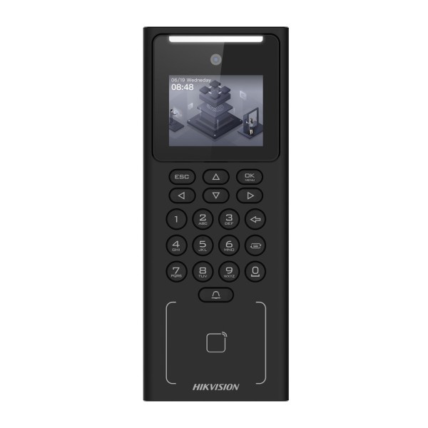 Comprar HIKVISION DS-K1T321EWX Control de acceso y presencia - Facial, tarjeta EM y PIN - 500 usuarios | 150.000 registros - TCP