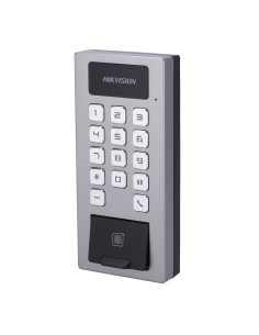 Comprar HIKVISION DS-K1T502DBFWX-E1 Control de acceso PoE IP65 IK09 - Huella, tarjeta MF DESFire y PIN - 10.000 usuarios | 300.0