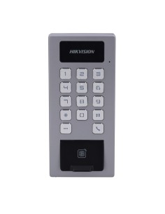 Comprar HIKVISION DS-K1T502DBFWX-E1 Control de acceso PoE IP65 IK09 - Huella, tarjeta MF DESFire y PIN - 10.000 usuarios | 300.0 2