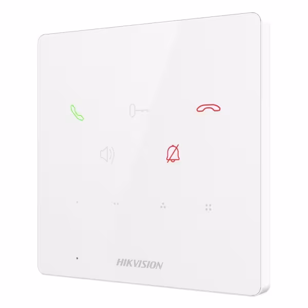 Comprar HIKVISION DS-KH6000-E1/WHITE Telefonillo para videoportero - Sin pantalla - Audio bidireccional - TCP/IP, SIP - Sin cone