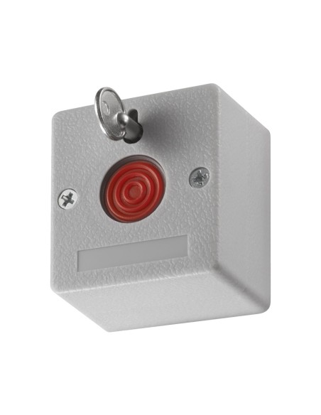 Comprar HIKVISION DS-PD1-EB Hikvision - Botón de pánico cableado - Carcasa ignífuga de ABS  - Modo de conexión NO/NC