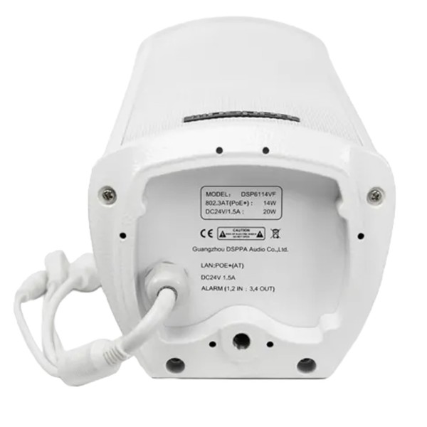 Comprar DSPPA DSPPA-DSP6114VF DSPPA Altavoz columna IP exterior inteligente - Sistema PoE / DC24V con amplificación integrada - 