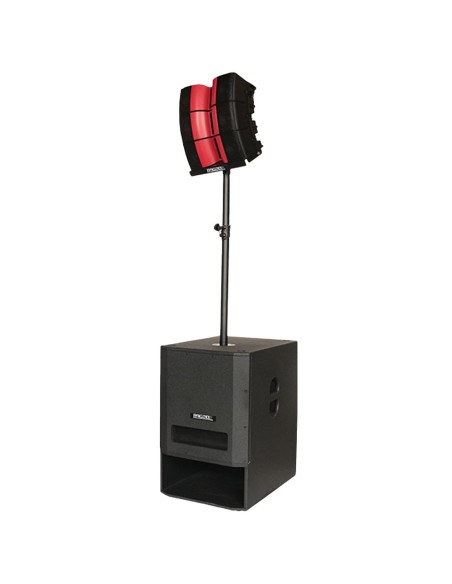 Comprar DSPPA DSPPA-LA1715 Altavoz line array portátil DSPPA - Sistema activo DSP Clase D 500W+150W - Subwoofer 15" | Arr