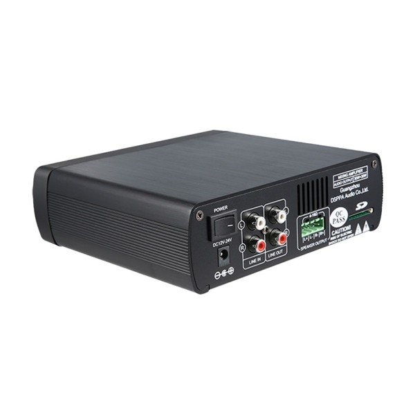Comprar DSPPA DSPPA-MINI60 Amplificador mezclador DSPPA  - Estéreo baja impedancia 4-16  - 2 canales x 30 W / Clase D - 1 Mic co