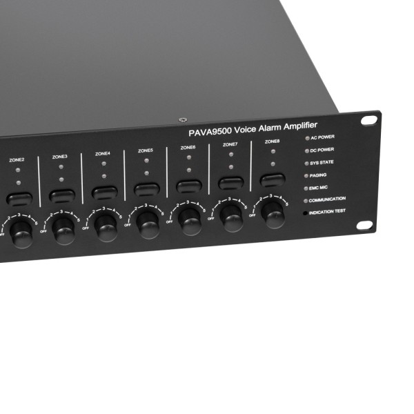 Comprar DSPPA DSPPA-PAVA9500 Controlador evacuación por voz DSPPA - Sistema central PAVA9000 - 8 zonas | 500W | Amplificación 