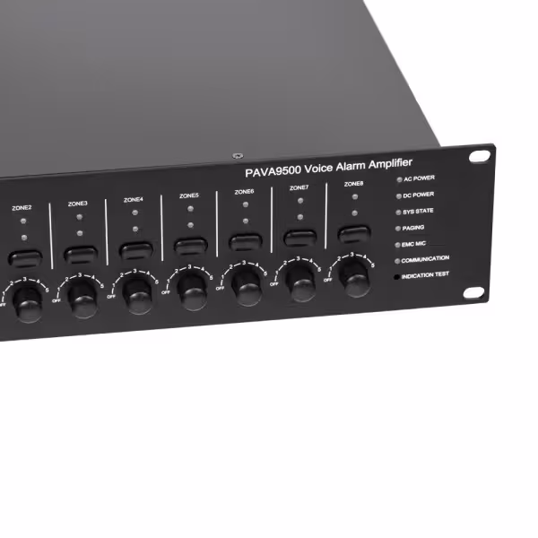 Comprar DSPPA DSPPA-PAVA9500 Controlador evacuación por voz DSPPA - Sistema central PAVA9000 - 8 zonas | 500W | Amplificación 
