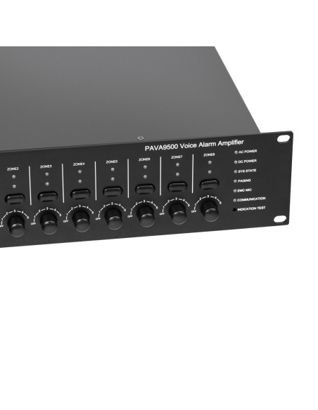 Comprar DSPPA DSPPA-PAVA9500 Controlador evacuación por voz DSPPA - Sistema central PAVA9000 - 8 zonas | 500W | Amplificación 