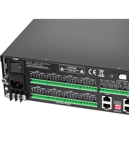 Comprar DSPPA DSPPA-PAVA9500 Controlador evacuación por voz DSPPA - Sistema central PAVA9000 - 8 zonas | 500W | Amplificación 