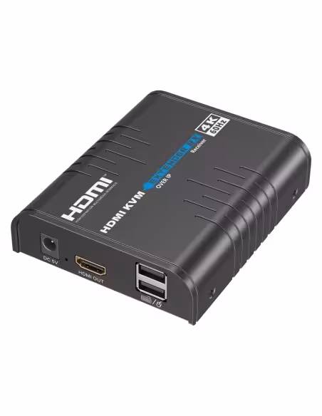 Comprar LENKENG HDMI-MATRIX-PRO-4K-KVM-L-RX Matriz de señal HDMI IP - Permite NxM - Resolución 4K - Incluye 1 receptor - Función