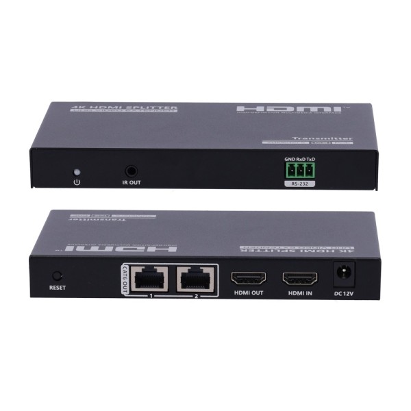 Comprar LENKENG HDMI-SPL-1X2-4K30-CAT6-L Extensor Splitter de señal HDMI - Alcance 40 m - Resolución 4K - Permite conexiones 1:2