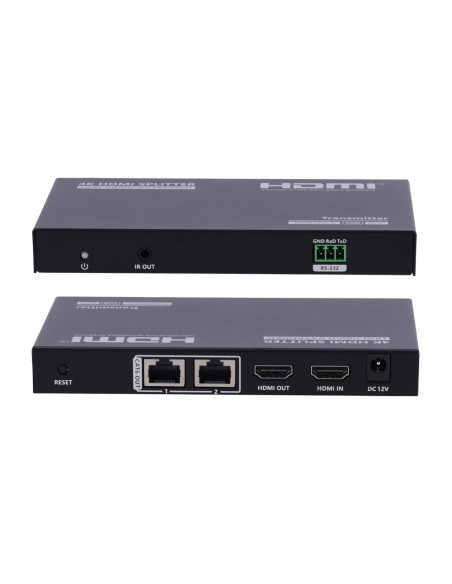 Comprar LENKENG HDMI-SPL-1X2-4K30-CAT6-L Extensor Splitter de señal HDMI - Alcance 40 m - Resolución 4K - Permite conexiones 1:2