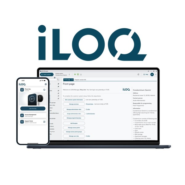 Comprar ILOQ ILOQ-LICENSE-PLUS-MULTITENANT Licencia software y APP control de acceso - Módulo base | Pago anual - 3 puertas | 15