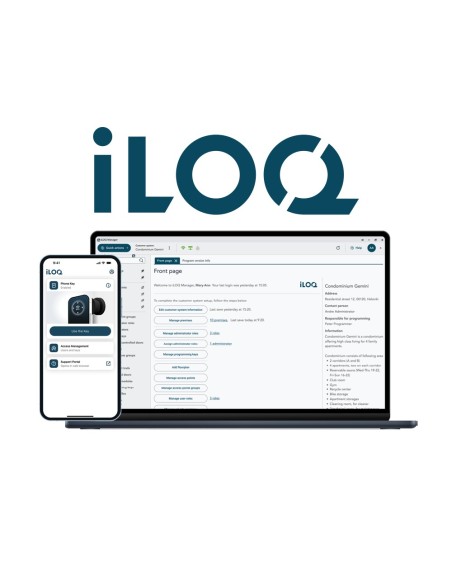 Comprar ILOQ ILOQ-LICENSE-PLUS-MULTITENANT Licencia software y APP control de acceso - Módulo base | Pago anual - 3 puertas | 15