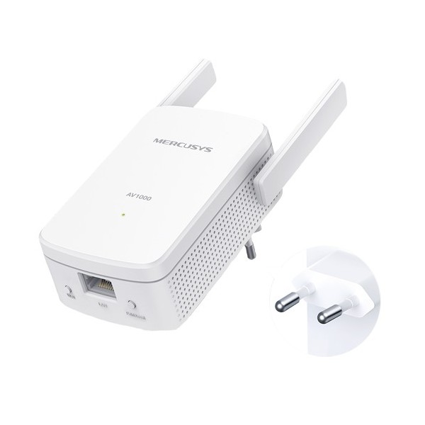 Comprar MERCUSYS MP510KIT Kit PLC con Wi-Fi (MP510+MP500) - HomePlug AV1000Mbps - Transmisión de datos a través de la red eléctr