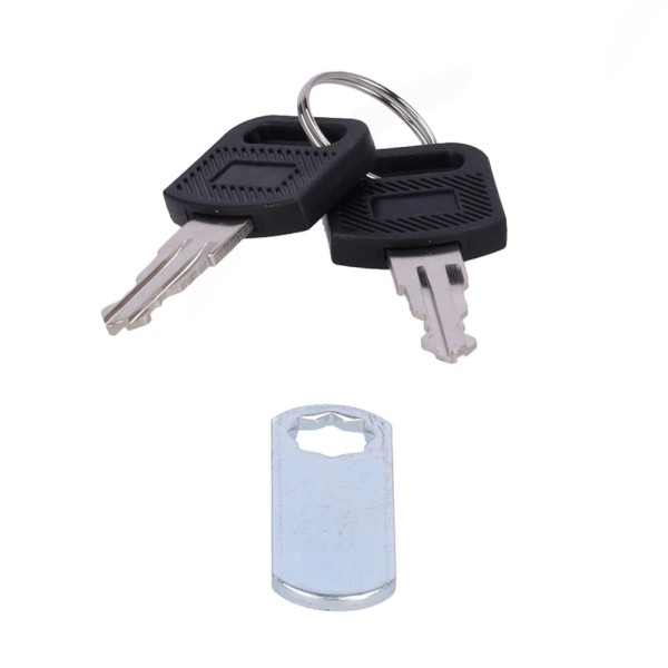 Comprar OEM RACK-WALL-LOCK-KEY Cerradura para rack - Para puerta frontal de rack de pared - Metálica - Incluye 2 llaves