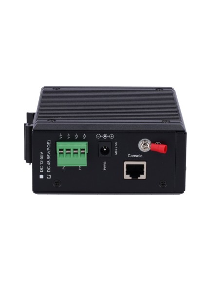 Comprar OEM SF-SWI8GE2SFP-2BT-360W-DIN Switch L2+ gestionable con 8x RJ45 y 2x SFP - 8 puertos PoE Gigabit con soporte IEEE 802.