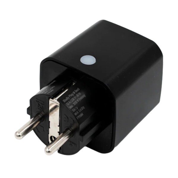 Comprar SHELLY SH-PLUG-M-GEN3-B Shelly Plug PM Gen3 (Negro) - Monitoreo preciso del consumo eléctrico - Protección contra sobret