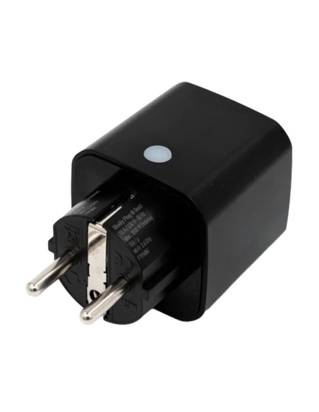 Comprar SHELLY SH-PLUG-M-GEN3-B Shelly Plug PM Gen3 (Negro) - Monitoreo preciso del consumo eléctrico - Protección contra sobret