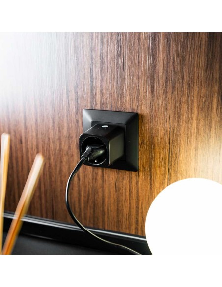 Comprar SHELLY SH-PLUG-M-GEN3-B Shelly Plug M Gen3 (Negro) - Monitoreo preciso del consumo eléctrico - Protección contra sobrete