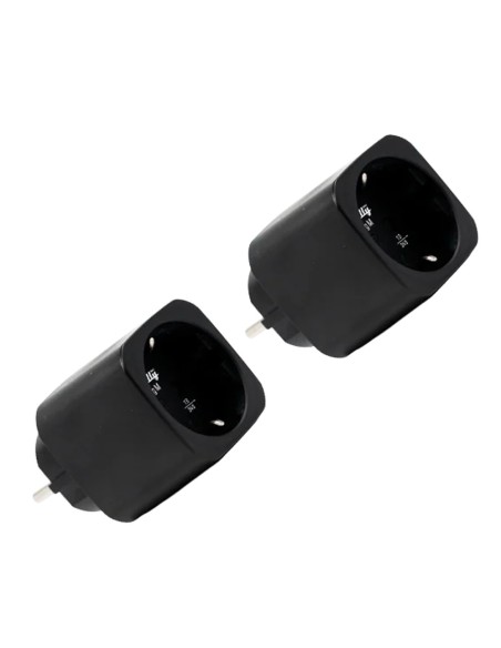 Comprar SHELLY SH-PLUG-M-GEN3-B-X2 Shelly Plug PM Gen3 (Negro) 2 Pcs - Monitoreo preciso del consumo eléctrico - Protección cont