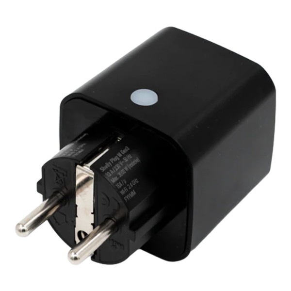 Comprar SHELLY SH-PLUG-M-GEN3-B-X2 Shelly Plug PM Gen3 (Negro) 2 Pcs - Monitoreo preciso del consumo eléctrico - Protección cont
