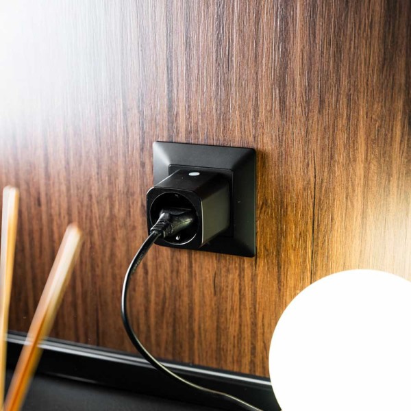 Acheter SHELLY SH-PLUG-M-GEN3-B-X2 Shelly Plug M Gen3 (Noir) 2 pièces - Surveillance précise de la consommation électrique - Pro