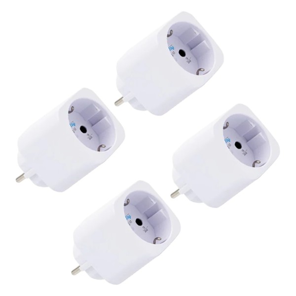 Comprar SHELLY SH-PLUG-M-GEN3-W-X4 Shelly Plug PM Gen3 (Blanco) 4 Pcs - Monitoreo preciso del consumo eléctrico - Protección con